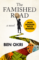 book cover for The Famished Road