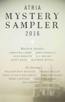 book cover for Atria Mystery Sampler 2016