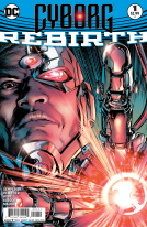 book cover for CYBORG: REBIRTH #1
