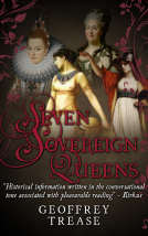 book cover for Seven Sovereign Queens