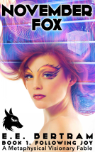 book cover for November Fox – Book 1. Following Joy