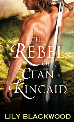 book cover for The Rebel of Clan Kincaid