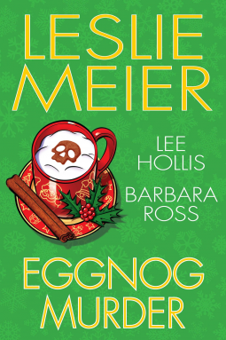book cover for Eggnog Murder