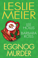book cover for Eggnog Murder