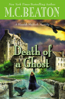 book cover for Death of a Ghost