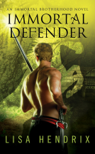 book cover for Immortal Defender