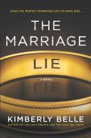 book cover for The Marriage Lie