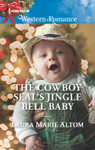book cover for The Cowboy SEAL's Jingle Bell Baby