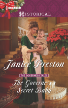 book cover for The Governess's Secret Baby