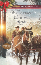 book cover for Pony Express Christmas Bride