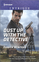 book cover for Dust Up with the Detective