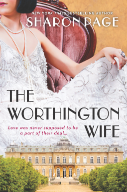 book cover for The Worthington Wife