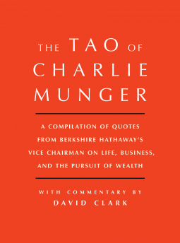 book cover for Tao of Charlie Munger