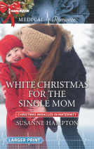 book cover for White Christmas for the Single Mom