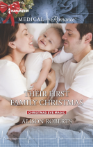 book cover for Their First Family Christmas