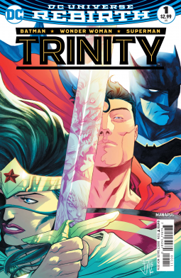 book cover for TRINITY #1