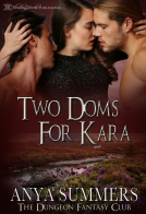 book cover for Two Doms For Kara