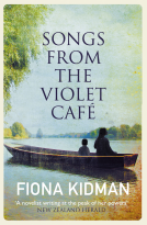 book cover for Songs from the Violet Café