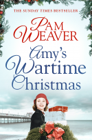 book cover for Amy's Wartime Christmas