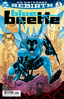 book cover for BLUE BEETLE #1
