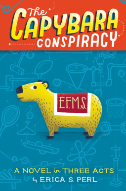 book cover for The Capybara Conspiracy