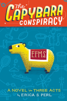 book cover for The Capybara Conspiracy