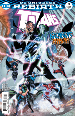 book cover for TITANS #3
