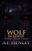 book cover for Wolf in League
