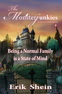book cover for The Monsterjunkies