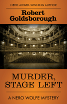book cover for Murder, Stage Left