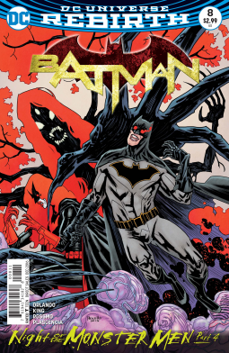 book cover for BATMAN #8