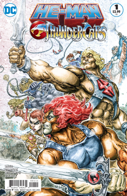 book cover for HE-MAN/THUNDERCATS #1