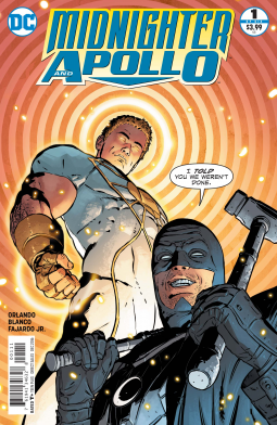 book cover for MIDNIGHTER AND APOLLO #1