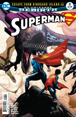 book cover for SUPERMAN #8