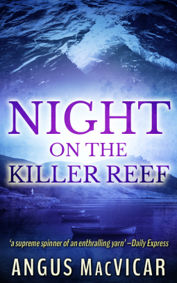 book cover for Night on the Killer Reef