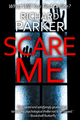book cover for Scare Me