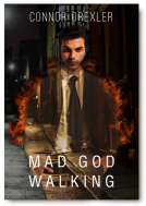 book cover for Mad God Walking