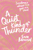 book cover for A Quiet Kind of Thunder