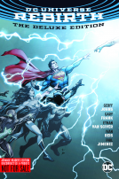 book cover for DC Universe: Rebirth Deluxe Edition