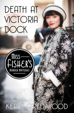 book cover for Death at Victoria Dock