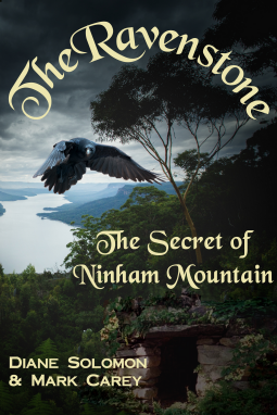 book cover for The Ravenstone: The Secret of Ninham Mountain