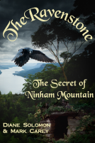 book cover for The Ravenstone: The Secret of Ninham Mountain