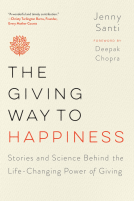 book cover for The Giving Way to Happiness