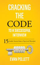 book cover for Cracking the Code to a Successful Interview: 15 Insider Secrets from a Top-Level Recruiter