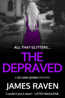book cover for The Depraved