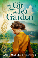 book cover for The Girl from the Tea Garden