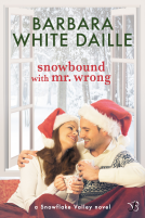 book cover for Snowbound with Mr. Wrong