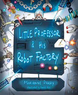 book cover for Little Professor and his Robot Factory