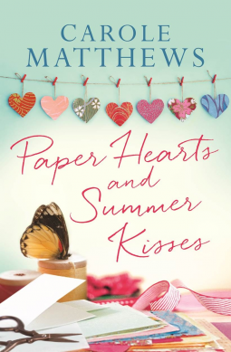 book cover for Paper Hearts and Summer Kisses