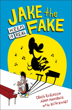 book cover for Jake the Fake Keeps it Real